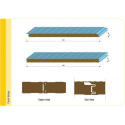 POLİÜRETAN YALITIMLI CEPHE PANELİ